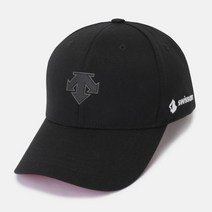 데상트 데상트모자 JQS SN323SCP90-BLK 스위스스키팀 야구모 / BLK0, M-L