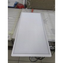 체육관 조명 무영등 사이드 라이트 배전등 눈부심 방지 헬스장 조명등, 그릴 업그레이드 1200*600 양면 240와트