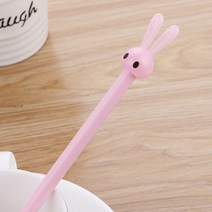 깜찍 토끼 중성볼펜(핑크) (0.5mm), 상세페이지 참조