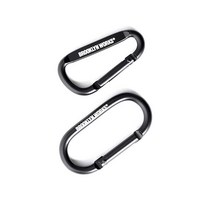 BW_[브루클린웍스] 캠핑 등산 카라비너 2종 10pcs 세트, 카라비너 D type 10pcs 1세트