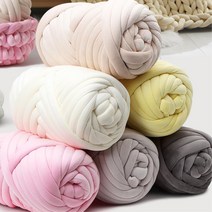 임산부 산모 안정기 집취미 자이언트얀 1kg 강아지방석 가방만들기 티타임, 리브리움 자이언트얀 1kg 챠콜그레이