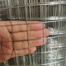 안전철조망 철사 메쉬 펜스 철망 울타리 방범 철조망 난간 창고 간단한 게이트 축사 텃밭, 1.2m 높이 3cm 구멍 1.2mm 굵기 18m