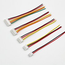 싱글 헤드 와이어 하네스 케이블 XH2.54 6P 전자 라인 6PIN 0cm 00 개로트, 한개옵션0