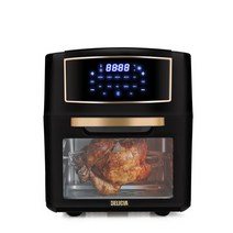 델리시아 쿡브리프 대용량 에어프라이어 12L, AF-2350W(화이트)
