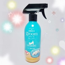LG생활건강 시리우스 그룸 반려견 애견 용품 안심 탈취제 400ml, 1개