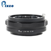 Pixco for L/M-Nik.Z/M 가변 매크로-무한 렌즈 어댑터 슈트 Leica M 마운트-Nikon Z6 Nikon Z7 카메라