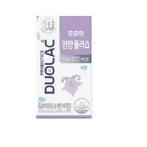 듀오락 얌얌 플러스 80정 어린이 유산균 프로바이오틱스 아연 비타민D 추천