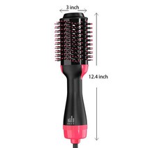 드라이기 브러쉬 볼륨펌 봉고데기 뽕빨 롤 뿌리볼륨 LISAPRO-핫 에어 브러쉬 & 원스텝 헤어 드라이어, 01 original1.0_03 UK