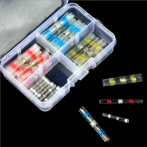 우리파파 열수축 납땜튜브 방수커넥터 배선연결 솔더슬리브 자동납땜, 200pcs (상자)