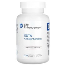 라이프 인헨스먼트 Life Enhancement EDTA 킬레이터 콤플렉스 120캡슐, 1팩