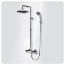 로얄앤컴퍼니 로얄토토샤워기 해바라기샤워 레인샤워 RBT810 자동온도조절 높낮이 조절, 1세트