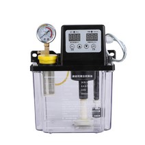 오일펌프 CNC 자동 윤활 오일 펌프 2L 디지털 타이머 기어 cnc, 02 0.5LPressure gauge