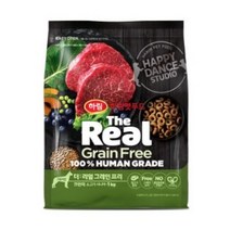 하림펫푸드 시니어용 더리얼 그레인프리 크런치 닭고기 건식사료, 1개, 1kg, 소