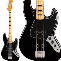 Squier by Fender Classic Vibe ’70s Jazz Bass Maple Fingerboard Black 일렉트릭베이스 재즈베이스 [스쿠와이어 스콰이어]