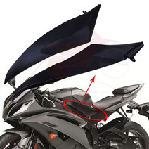 야마하 탱크 사이드 커버 패널 가스 페어링 Yamaha YZF R6 2006 YZF-R6 06 07, 한개옵션0, 한개옵션0