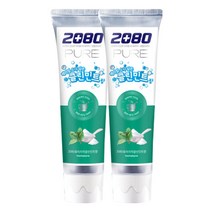 2080 퓨어치약 베이킹소다담은 클린민트향 무배, 2개