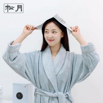아트박스/송월타월 [송월타올] 송월 격자 가운, 골고루(랜덤)
