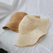 이코마켓 바캉스 여름휴가 비치모자 여자 밀짚모자 밀집모자 라피아햇 벙거지모자 왕골 라탄 버킷햇 해변모자