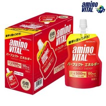 아미노바이탈 퍼펙트젤 12개 aminoVITAL 젤타입 에너지보조제 캡 형태로 일시 보관 가능, 12팩, 130g