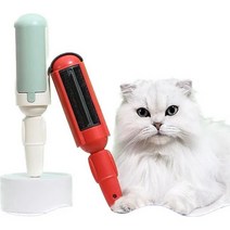 반영구 롤클리너 돌돌이 강아지 고양이 털제거 개털 강아지털청소기 먼지제거 브러쉬 청소 클리너, 그린