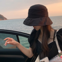 리바시안 자외선차단 챙 넓은 여름 바캉스 모자 썬햇 버킷햇 플로피햇