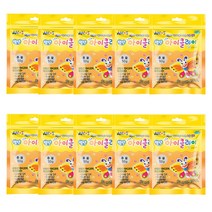 아모스 아이 클레이 파우치 10p, 주황, 50g