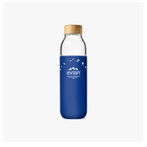 Evian Virgil Abloh Activate Movement 에비앙 버질 아블로 액티베이트 무브먼트 블루 보틀 생수 500ml 4개