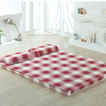 럭스앤펀 라텍스매트리스커버 퀸(Q) (150x200cm) 3 5 7.5 15cm, 루이레드(퀸5cm)