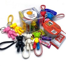 더나은 포포베 간식세트 어린이집 생일 크리스마스 할로윈 선물 구디백 답례품, 혼합색상