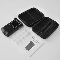 알콜 측정기 음주측정기 음주 단속기계 스캔 고정밀 경찰, 검은색