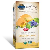 Garden of Life 가든오브라이프 마이카인드 비건 D3 30정