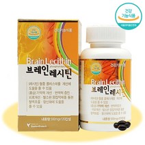 브래인레시틴 고센바이오텍 난황레시틴 500mg 120 캡슐 3개월분, 1개, 500mg 120개입
