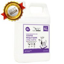 베이킹소다 반려동물 대용량 탈취제 4L 라벤더향, 1개