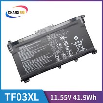 호환 노트북배터리Croc 타입 배터리 TF03XL 41.9WH HP P고수ilion 15-CC 15-CC129TX 15-CD 15-CD004AU 17-A, 한개옵션0