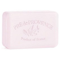 Pre de Provence 장인 비누 바 유기농 시어 버터가 풍부 해진 천연 프랑스 스킨케어 쿼드 밀링 풍부하고 부드러운 거품 코코넛 8.8온스, 야생화