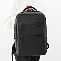 앞지퍼투포켓 사각 데일리가방 노트북수납 남자백팩 비지니쓰 중저가 직장인 스마트 남성 용
