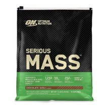 옵티멈 프리미엄 게이너 시리어스매스 5.44kg 대용량 체중증가용 단백질 보충제, 1개, 바닐라
