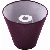 Aicosineg 램프 갓 E27용 배럴 패브릭 전등갓 E14 베이스 플로어 램프 쉐이드 베이스 테이블 램프 및 플로, 01 11*17*20 퍼플