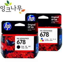 HP잉크 HP678 정품 HP2545 HP2645 HP3515 HP3545 HP4645, HP678 블랙/정품