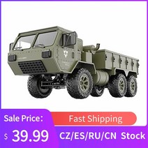 RC카 오프로드 rc 자동차 무선 조종 어른 조립 장난감 Fayee 112 2.4g 6wd 20kmh remote control military truck us Army 군, 없음