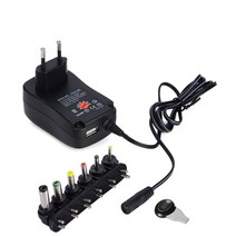 어댑터 3V 4.5V 5V 6V 9V 12V 2A/2.5A AC/DC 가변 전원 어댑터 EU 플러그 범용 USB 충전기 스위치 공급 장, 04 AU Plug
