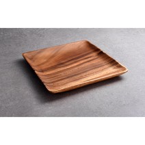 아카시아 원목 플레이트 사각접시/대/L, 본상품선택
