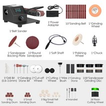 샌딩기 벨트샌더 사포 전동 원형 사각 무선 목공 샌더 350w 수직 앰프 수평 벨트, 나는 2를 입력