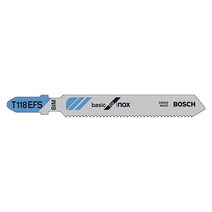 [보쉬]스테인레스용직소날 T 118 EFS (5개)/직소기GST65E/75BE, 5개