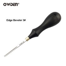 OWDEN 가죽 엣지 베벨러 도구 공예 스카이빙 핸드 샤프니스 전문 모따기 #1-5, 03 03
