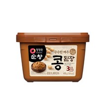 청정원 구수한 메주 콩된장, 450g, 2개