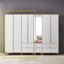 우아미아이 [우아미가구]폴라 장롱 A형 1400, 없음/없음/없음