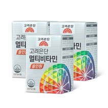 [고려지리지] 고려은단 멀티비타민 올인원 60정, 3개
