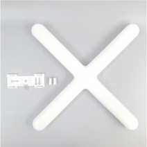 루미안 LED 십자등 60W, 주광색, 3개