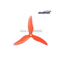 드론부품 드론DIY 키트 조립 만들기 Gemfan-허리케인 51499 5 인치 3 블레이드 프로펠러 RC 드론 FPV 레이싱 프리스타일 2207 2306 모터 Nazgul5 LA, 2 pair Red
